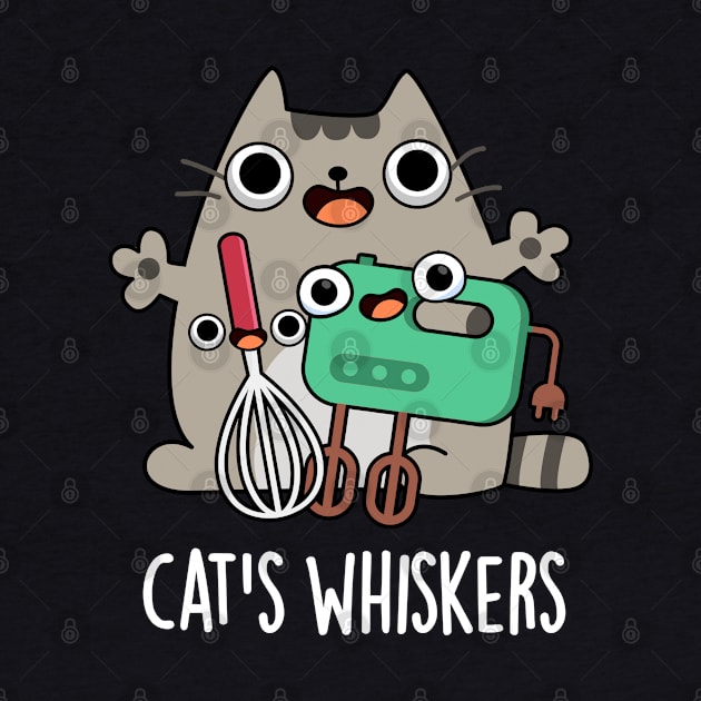 Cat's Whiskers Funny Baking Pun by punnybone